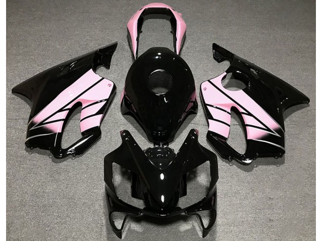 2004-2007 Rose & Noir Personnalisés Honda CBR600 F4i Carénage Moto 2004-2007 Rose & Noir Personnalisés Honda CBR600 F4i Carénage Moto