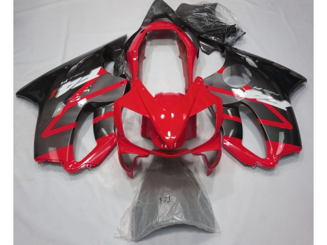 2004-2007 Rouge Brillant & Gris Honda CBR600 F4i Carénage Moto