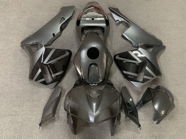 2005-2006 Argent Foncé & Noir Honda CBR600RR Carénage Moto