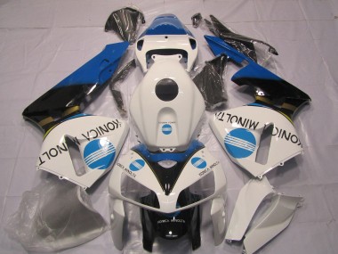 2005-2006 Bleu Clair Konica Minolta Honda CBR600RR Carénage Moto