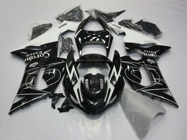 2005-2006 Corona Extra Kawasaki ZX6R Carénage Moto