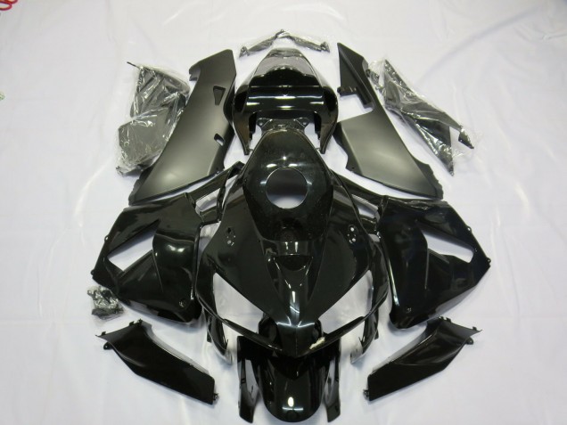 2005-2006 Noir Mat & Brillant Honda CBR600RR Carénage Moto 2005-2006 Noir Mat & Brillant Honda CBR600RR Carénage Moto