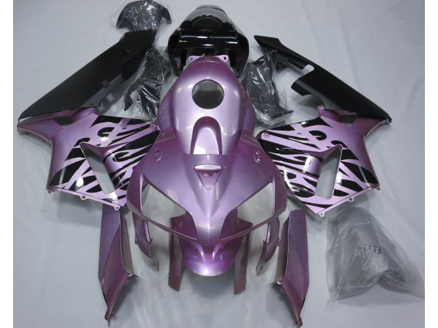 2005-2006 Rosa Viola Fiamma Honda CBR600RR Carénage Moto 2005-2006 Rosa Viola Fiamma Honda CBR600RR Carénage Moto