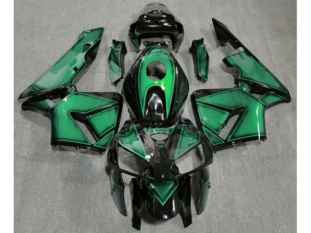 2005-2006 Vert Clair Profond Honda CBR600RR Carénage Moto 2005-2006 Vert Clair Profond Honda CBR600RR Carénage Moto