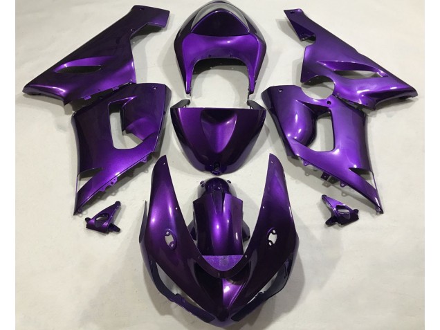 2005-2006 Violet Kawasaki ZX6R Carénage Moto 2005-2006 Violet Kawasaki ZX6R Carénage Moto