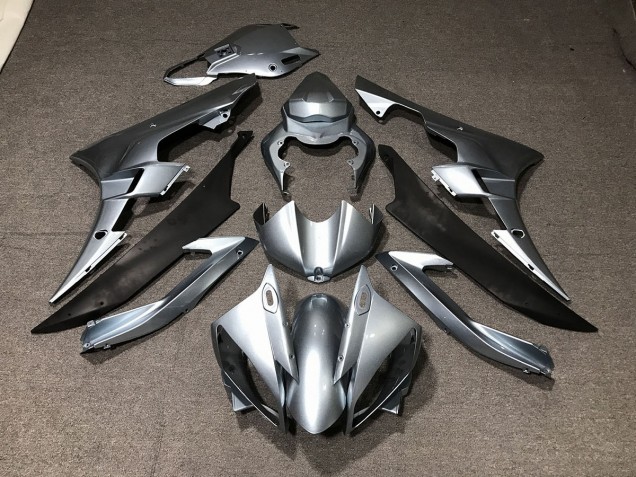 2006-2007 Argent Brillant Yamaha R6 Carénage Moto 2006-2007 Argent Brillant Yamaha R6 Carénage Moto