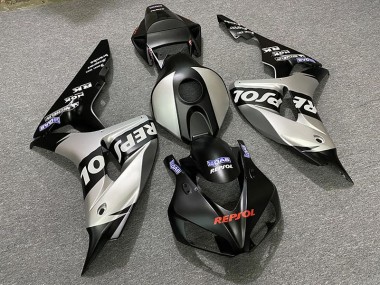 2006-2007 Argent Mat Repsol Honda CBR1000RR Carénage Moto