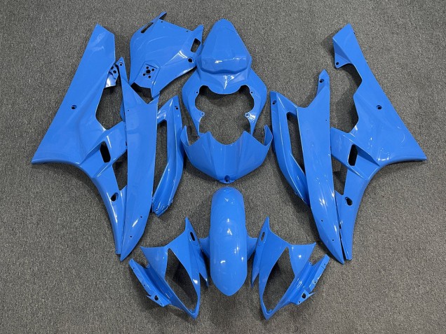 2006-2007 Bleu Bébé Yamaha R6 Carénage Moto 2006-2007 Bleu Bébé Yamaha R6 Carénage Moto