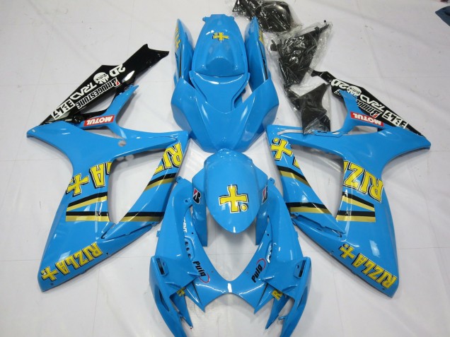 2006-2007 Classique Rizla Suzuki GSXR 600-750 Carénage Moto