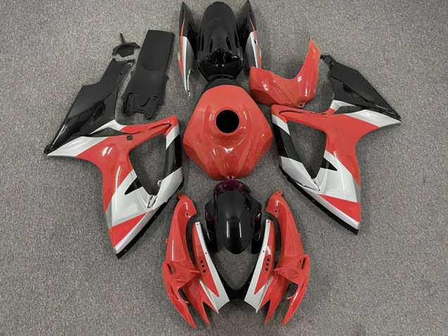 2006-2007 Conception Rouge Suzuki GSXR 600-750 Carénage Moto