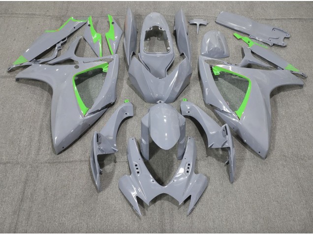 2006-2007 Nardo & Garniture Verte Suzuki GSXR 600-750 Carénage Moto