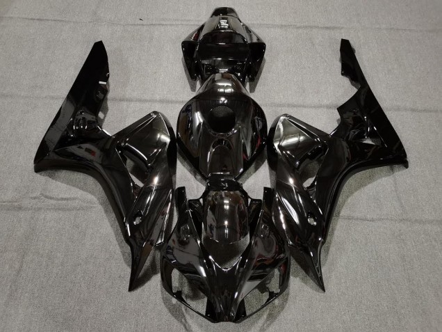 2006-2007 Noir Brillant Uni Honda CBR1000RR Carénage Moto