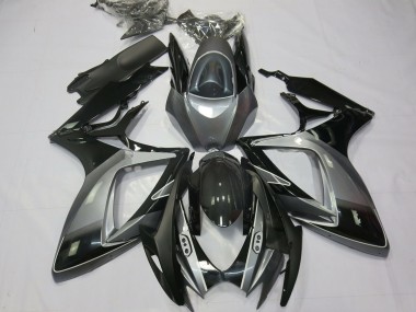 2006-2007 Noir Gris Spécial Suzuki GSXR 600-750 Carénage Moto