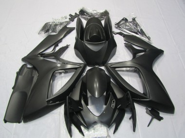 2006-2007 Noir Mat Suzuki GSXR 600-750 Carénage Moto