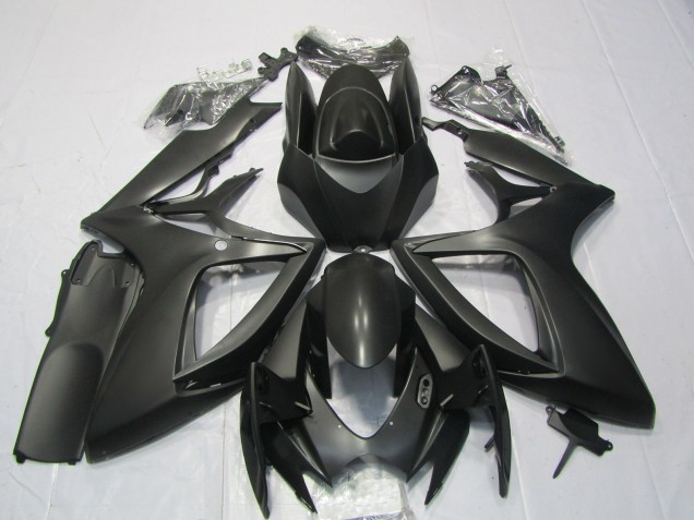 2006-2007 Noir Mat Suzuki GSXR 600-750 Carénage Moto