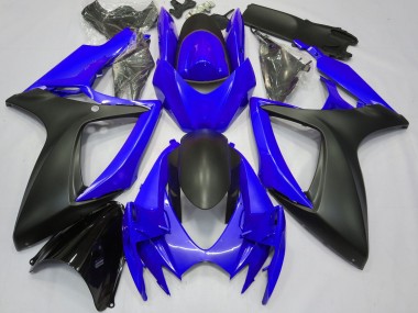 2006-2007 Océan Bleu Suzuki GSXR 600-750 Carénage Moto