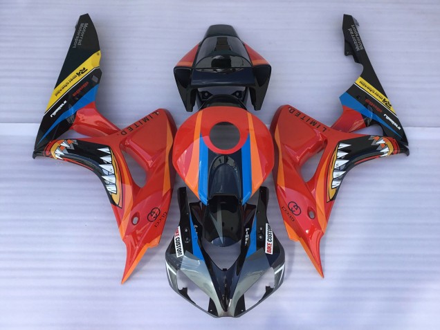 2006-2007 Requin Rouge Honda CBR1000RR Carénage Moto