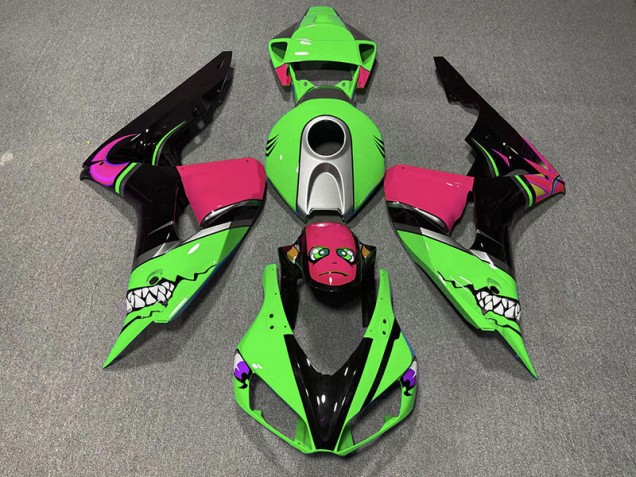 2006-2007 Requin Vert Honda CBR1000RR Carénage Moto