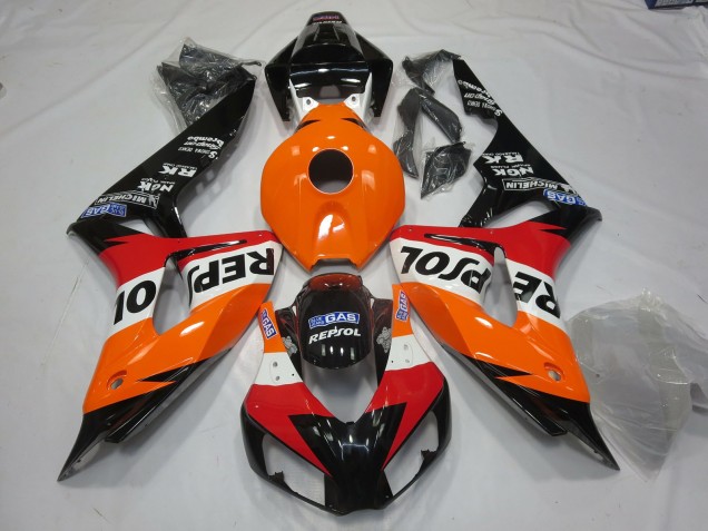 2006-2007 Style Repsol Vibrant Honda CBR1000RR Carénage Moto