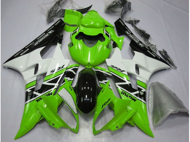 2006-2007 Style Vert OEM Yamaha R6 Carénage Moto 2006-2007 Style Vert OEM Yamaha R6 Carénage Moto