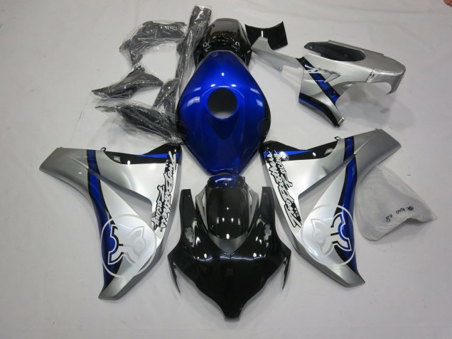 2006-2007 Tbr Bleu & Argent Honda CBR1000RR Carénage Moto