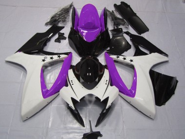 2006-2007 Étoile Violette Suzuki GSXR 600-750 Carénage Moto