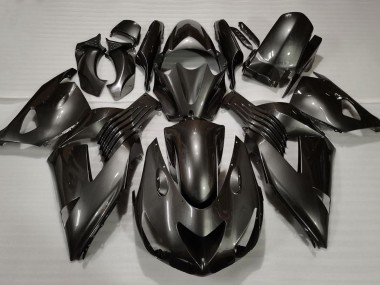 2006-2011 Graphite Kawasaki ZX14R Carénage Moto