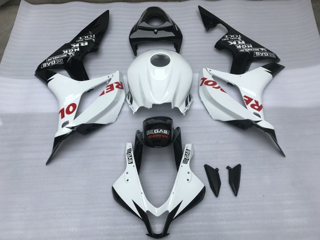 2007-2008 Blanc Brillant & Rouge Repsol Honda CBR600RR Carénage Moto