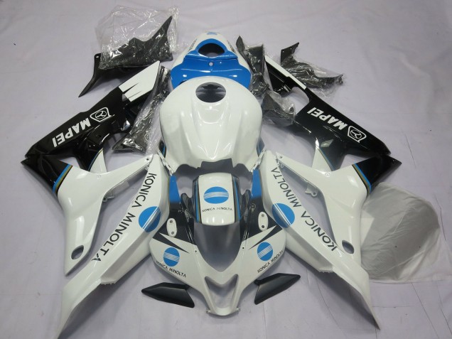2007-2008 Bleu Clair Konica Minolta Honda CBR600RR Carénage Moto