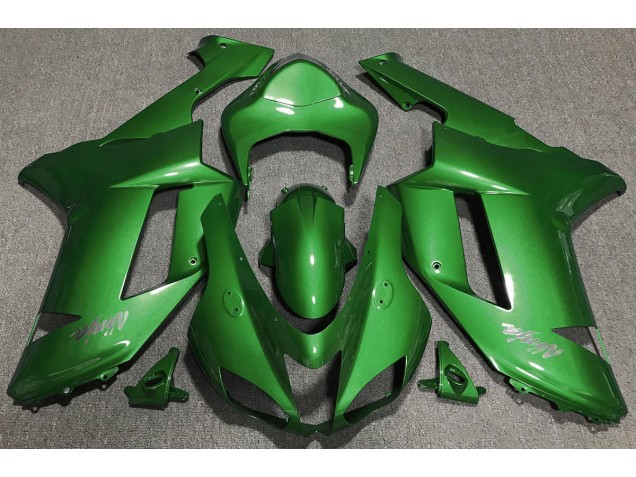2007-2008 Forêt Verte Kawasaki ZX6R Carénage Moto 2007-2008 Forêt Verte Kawasaki ZX6R Carénage Moto