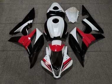 2007-2008 Noir Blanc & Rouge Honda CBR600RR Carénage Moto
