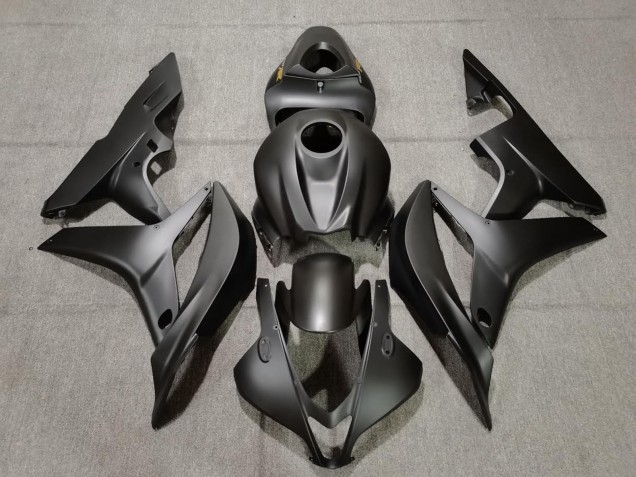 2007-2008 Noir Mat Honda CBR600RR Carénage Moto