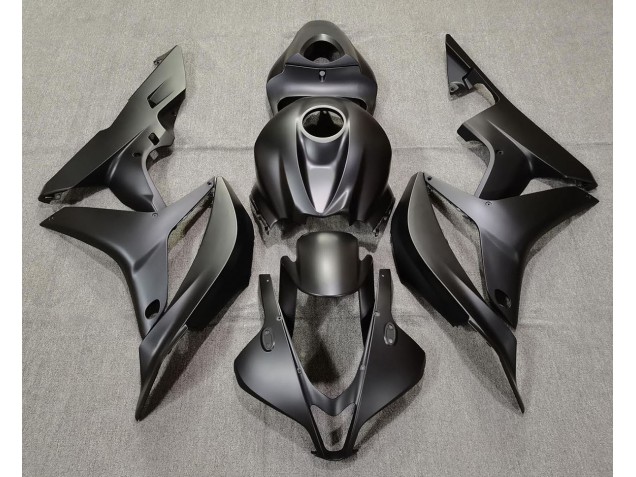 2007-2008 Noir Mat Uni Honda CBR600RR Carénage Moto