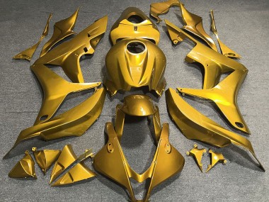 2007-2008 Or Brillant Uni Honda CBR600RR Carénage Moto