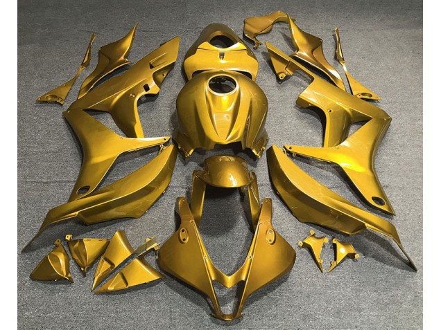 2007-2008 Or Brillant Uni Honda CBR600RR Carénage Moto 2007-2008 Or Brillant Uni Honda CBR600RR Carénage Moto