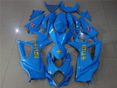 2007-2008 Rizla Bleue Suzuki GSXR 1000 Carénage Moto
