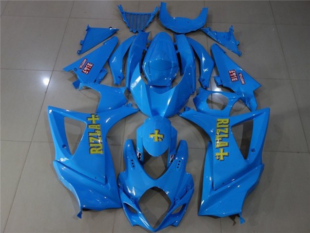 2007-2008 Rizla Bleue Suzuki GSXR 1000 Carénage Moto