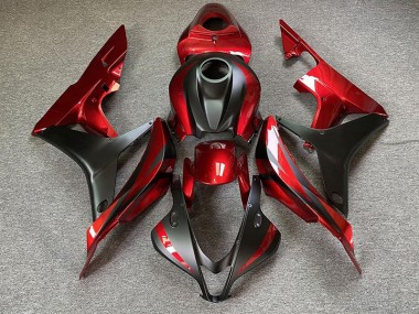 2007-2008 Rouge Marron Honda CBR600RR Carénage Moto