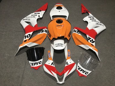2007-2008 Style Blanc Repsol Honda CBR600RR Carénage Moto