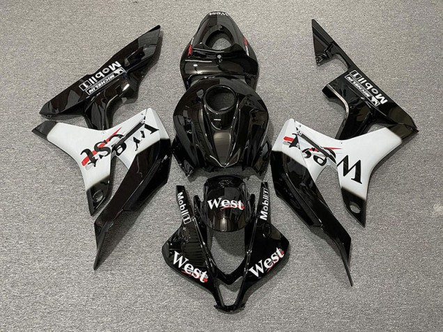 2007-2008 Style Classique West Honda CBR600RR Carénage Moto