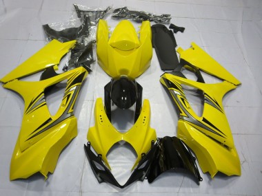 2007-2008 Style Jaune OEM Suzuki GSXR 1000 Carénage Moto