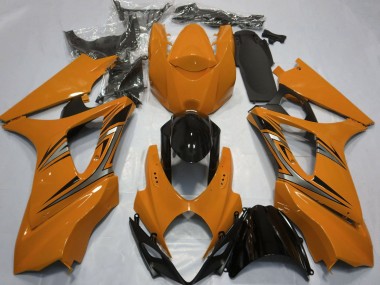 2007-2008 Style Orange OEM Suzuki GSXR 1000 Carénage Moto