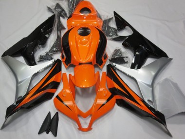 2007-2008 Style Orange Vif OEM Honda CBR600RR Carénage Moto