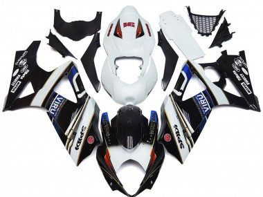2007-2008 Style VIRU Personnalisé Suzuki GSXR 1000 Carénage Moto