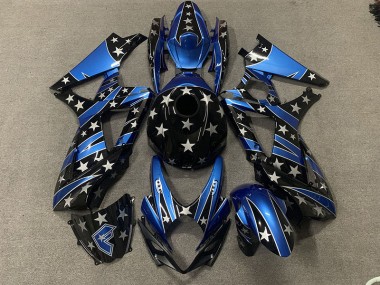 2007-2008 Style Étoile Perlée Personnalisé Suzuki GSXR 1000 Carénage Moto