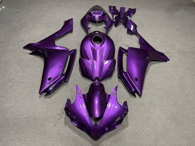 2007-2008 Violet Brillant Yamaha R1 Carénage Moto