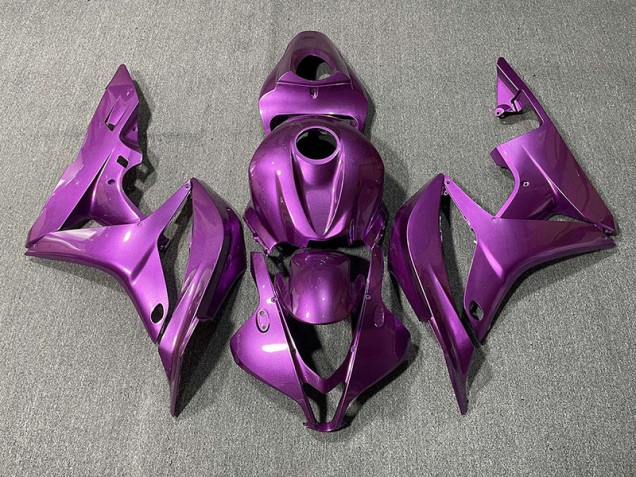 2007-2008 Violette Plaine Honda CBR600RR Carénage Moto