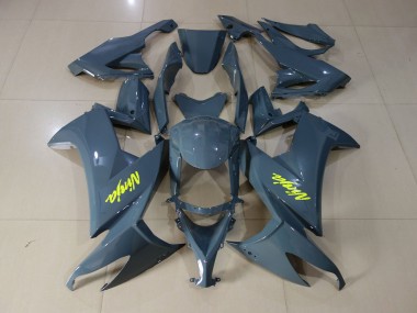 2008-2010 Nardo Alta Visibilità Giallo Kawasaki ZX10R Carénage Moto