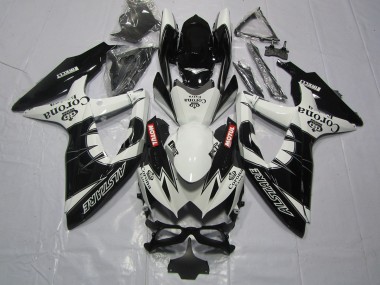 2008-2010 Noir Corona Suzuki GSXR 600-750 Carénage Moto
