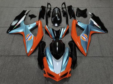 2008-2010 Opaco Gulf Suzuki GSXR 600-750 Carénage Moto